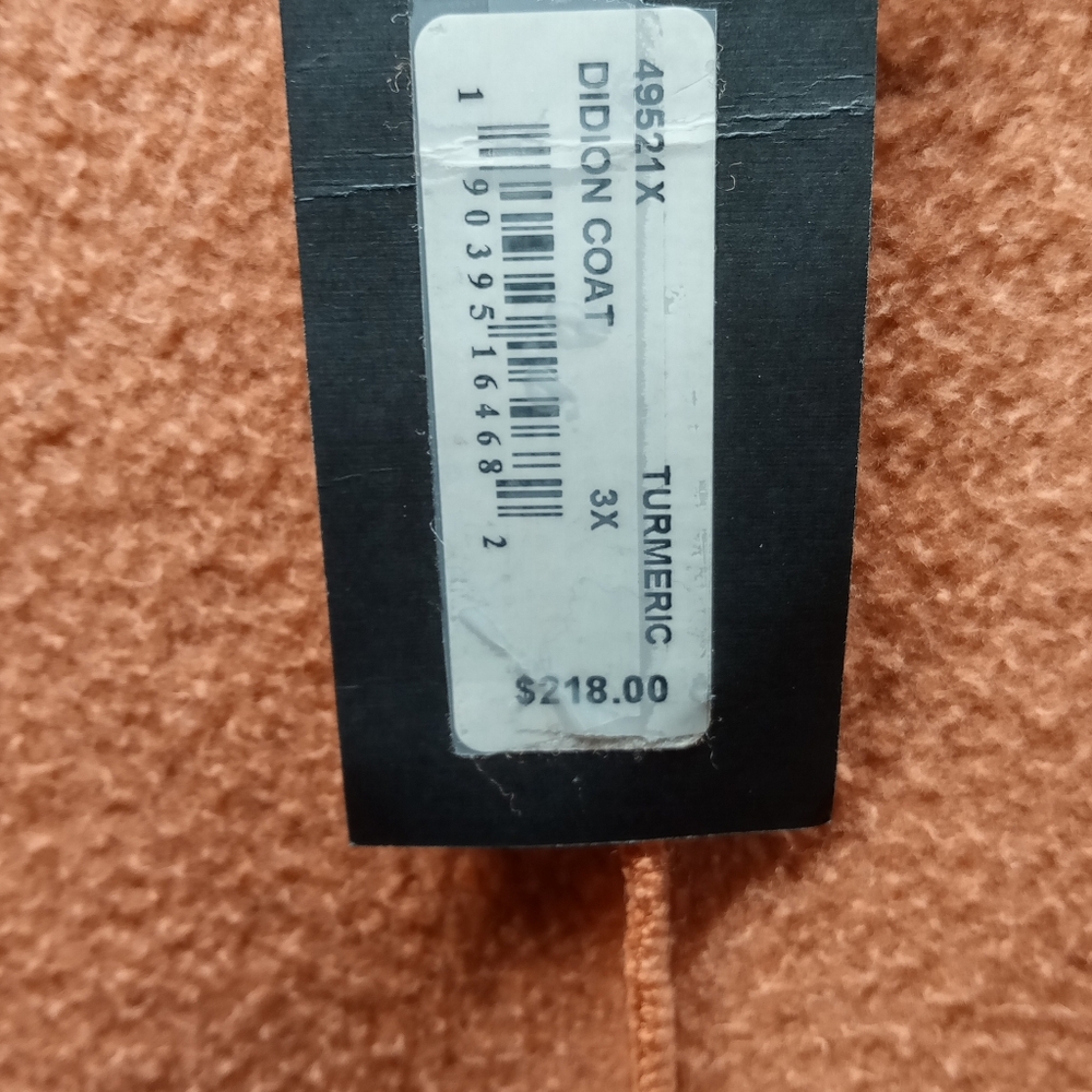 Bryn Walker Bamboo Fleece Coat 3X - Picture 5 of 11
